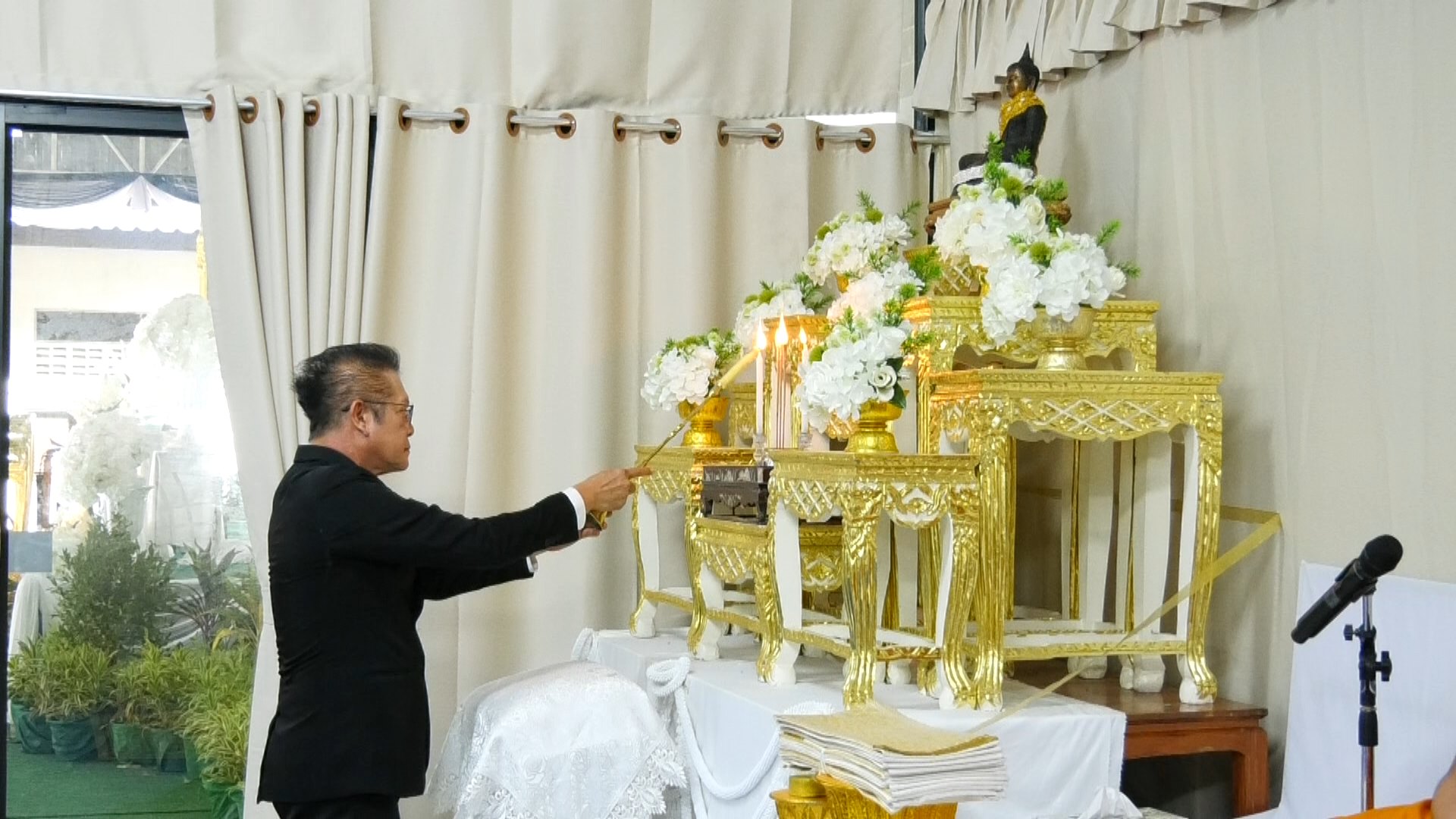 จังหวัดชัยนาท ประกอบพิธีธรรม สวดพระอภิธรรม อุทิศถวายพระราชกุศลแด่ สมเด็จพระเจ้าลูกเธอ เจ้าฟ้าพัชรกิติยาภา นเรนทิราเทพยวดี กรมหลวงราชสาริณีสิริพัชร มหาวัชรราชธิดา คืนที่ 14 ณ วัดพระบรมธาตุ วรวิหาร