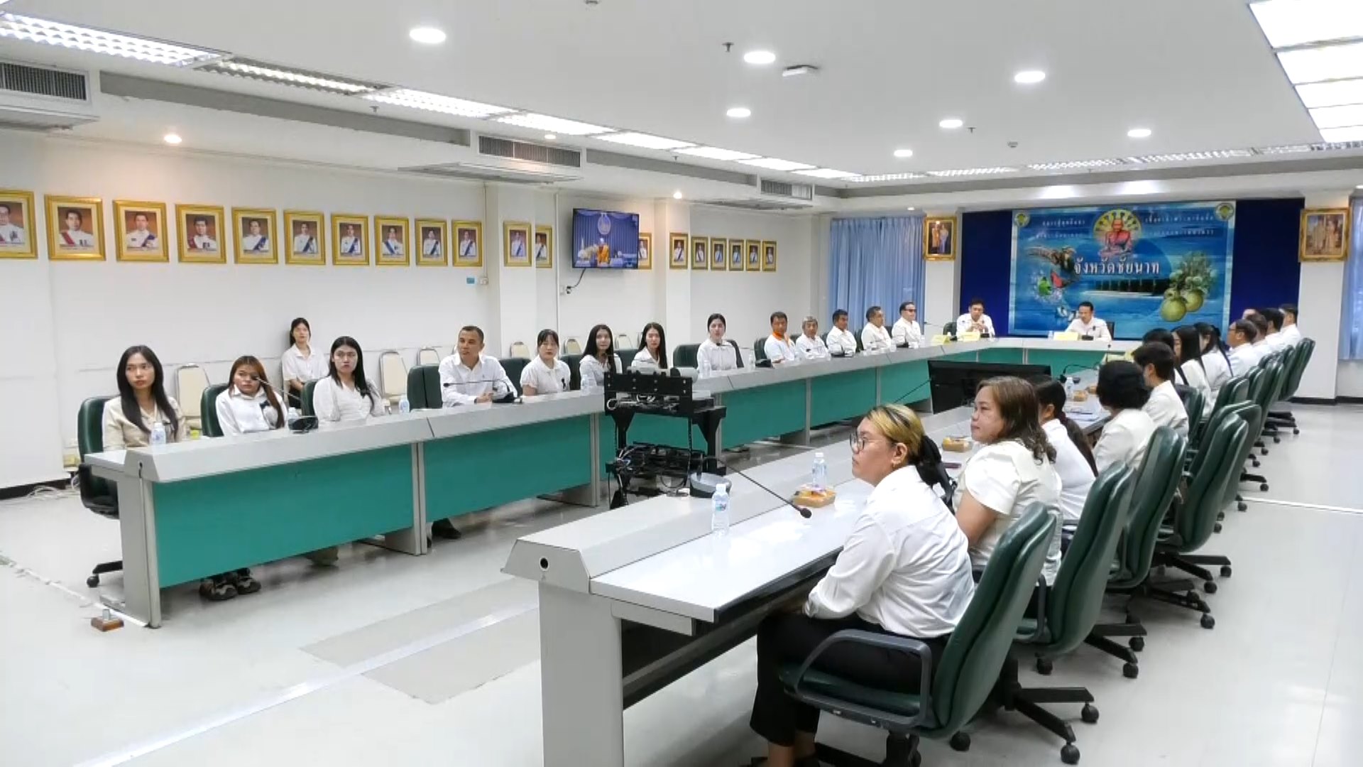 ผู้ว่าฯ ชัยนาท นำส่วนราชการ ร่วมพิธีบรรยายธรรม นำอบรมจิตภาวนา เพื่อเฉลิมพระเกียรติพระบาทสมเด็จพระเจ้าอยู่หัว เนื่องในโอกาสวันเฉลิมพระชนมพรรษา 28 กรกฎาคม 2569